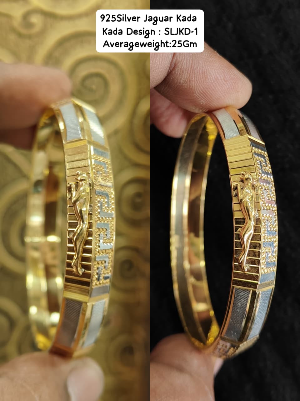 Jaguar Designer Kada in 925 Sterling Silver